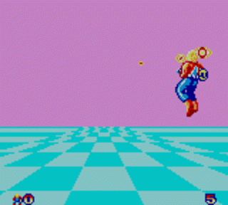 Space Harrier Screenshot