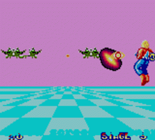 Space Harrier Screenshot
