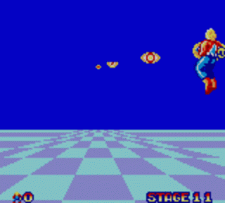 Space Harrier Screenshot
