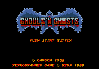 Ghouls ’N Ghosts Screenshot