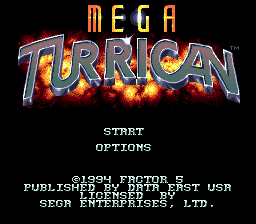Mega Turrican Screenshot