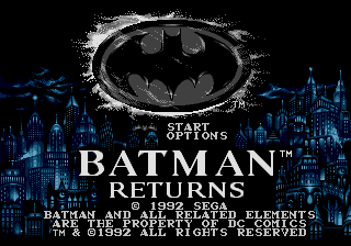 Batman Returns Screenshot