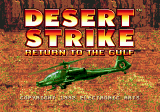 Desert Strike: Return to the Gulf Screenshot