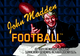 John Madden Football Screenshot