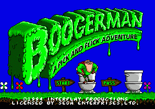 Boogerman: A Pick and Flick Adventure Screenshot