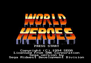 World Heroes Screenshot