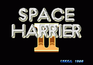 Space Harrier II Screenshot