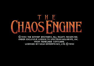 The Chaos Engine Screenshot