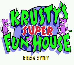 Krusty’s Fun House Screenshot