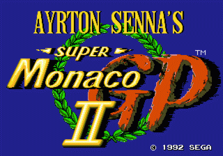Ayrton Senna’s Super Monaco GP II Screenshot