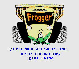 Frogger Screenshot