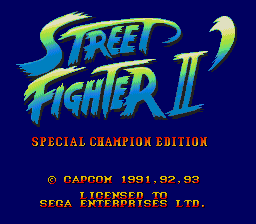 Street Fighter II Screenshot