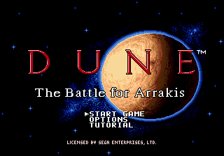 Dune: The Battle for Arrakis Screenshot