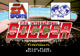 FIFA International Soccer Screenshot