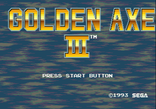 Golden Axe III Screenshot