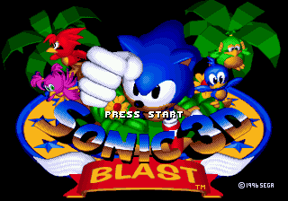 Sonic 3D Blast Screenshot