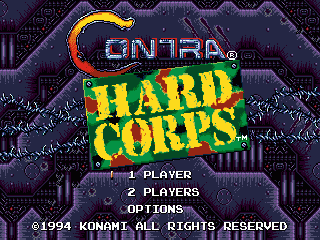 Contra Hard Corps Screenshot