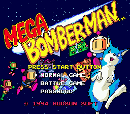 Mega Bomberman Screenshot