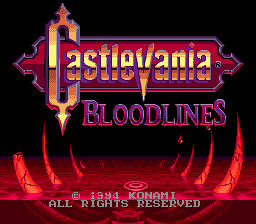 Castlevania Bloodlines Screenshot