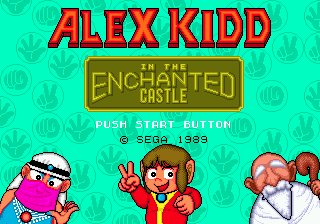 Alex Kidd in the Enchanted Castle Screenshot