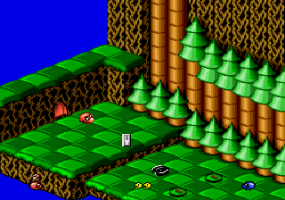 Snake Rattle N Roll Screenshot