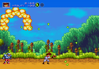 Gunstar Heroes Screenshot