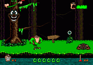 Boogerman: A Pick and Flick Adventure Screenshot