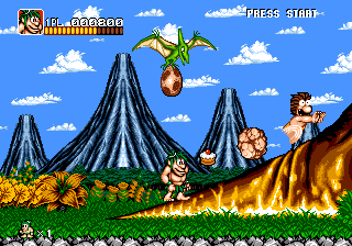 Joe & Mac: Caveman Ninja Screenshot
