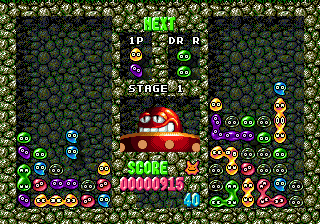 Dr. Robotnik’s Mean Bean Machine Screenshot