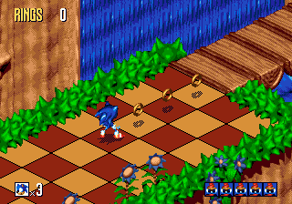Sonic 3D Blast Screenshot