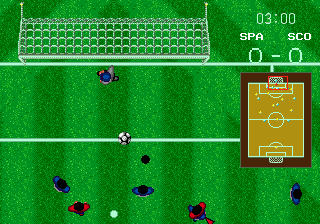 World Championship Soccer Screenshot