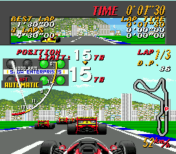 Super Monaco GP Screenshot