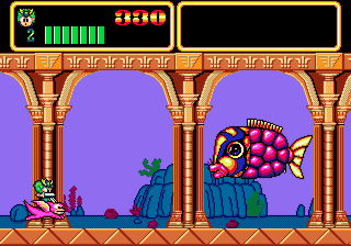 Wonder Boy III: Monster Lair Screenshot