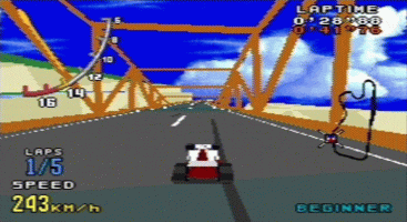 Virtua Racing Screenshot