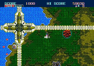 Thunder Force II Screenshot