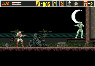 The Revenge of Shinobi Screenshot
