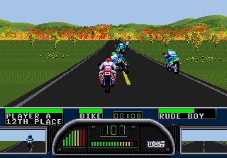 Road Rash II Screenshot