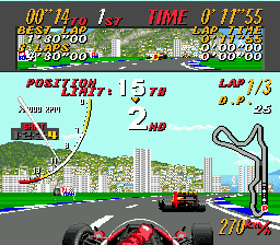 Super Monaco GP Screenshot
