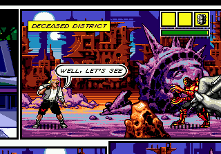 Comix Zone Screenshot