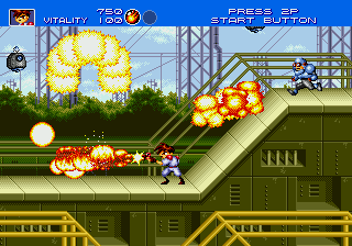 Gunstar Heroes Screenshot