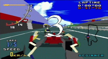 Virtua Racing Screenshot