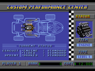 Mario Andretti Racing Screenshot