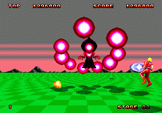Space Harrier II Screenshot