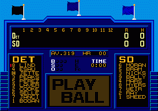 Tommy Lasorda Baseball Screenshot
