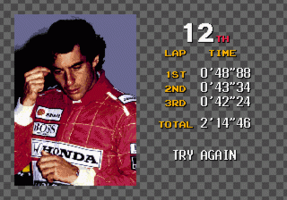 Ayrton Senna’s Super Monaco GP II Screenshot
