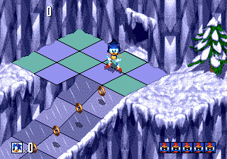 Sonic 3D Blast Screenshot
