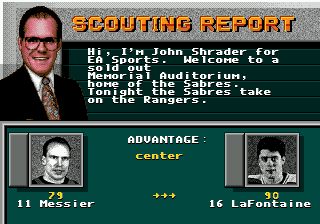 NHL 95 Screenshot