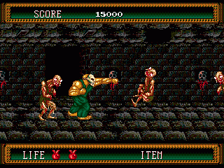 Splatterhouse 2 Screenshot