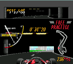 Super Monaco GP Screenshot