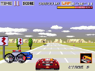 Turbo OutRun Screenshot